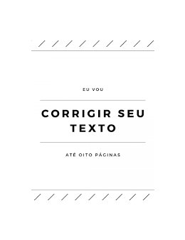 Eu vou corrigir ou legendar seu texto/vídeo