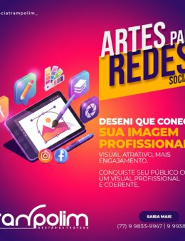 Eu vou criar artes profissionais p/ Instagram