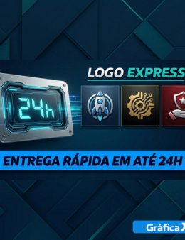 Eu vou criar uma logo profissional para você