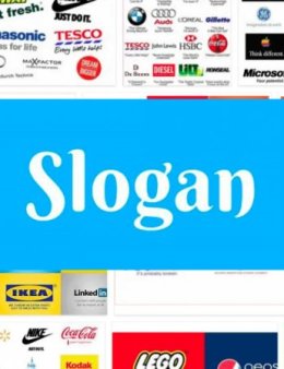 Eu vou criar 10 slogans