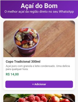 Eu vou Crio seu Cardápio Digital