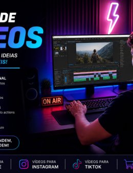 Eu vou editar seu vídeo Profissionalmente