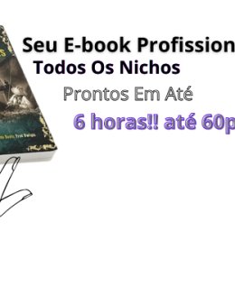 Eu vou Criar Seu Ebook Premium Profissional