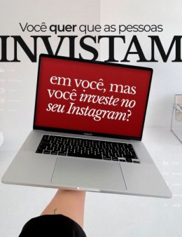 Eu vou fazer seus post do instagram!