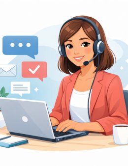Eu vou ser sua assistente Virtual