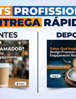 Eu vou Criar Posts Profissionais para você.