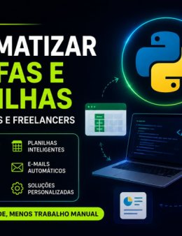 Eu vou automatizar tarefas e planilhas