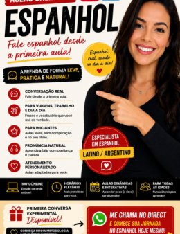 Eu vou te ensinar a falar espanhol