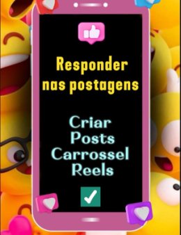 Eu vou Responder suas postagens nas redes