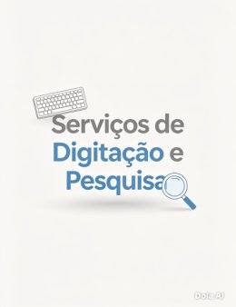 Eu vou Digitação,Pesquisas e inglês Básico