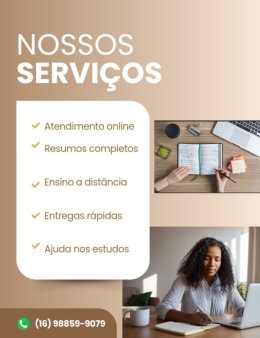 Eu vou ajudar nas suas atividades escolares