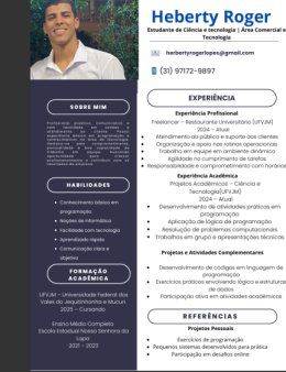 Eu vou criar currículo profissional  no Canva