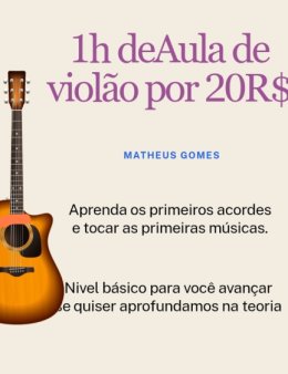 Eu vou te ensinar tocar suas primeiras música