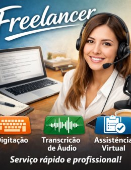 Eu vou transcrever seus audios com agilidade