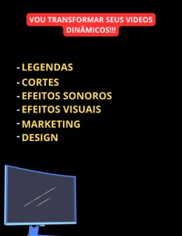 Eu vou fazer seus videos ser dinamico