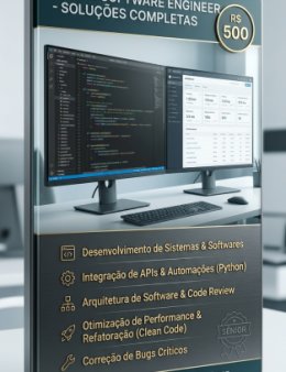 Softwares, Sites e Automações Profissionais - Dev Sênior
