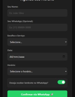 Eu vou criar uma Landing Page Para Seu Zap