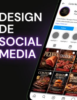 Eu vou criar design de social media