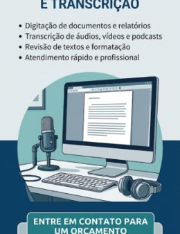 Eu vou fazer todo tipo de trabalho com