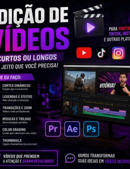 Eu vou editar seu vídeo