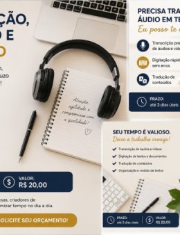 Eu vou transcrever , digitar e traduzir