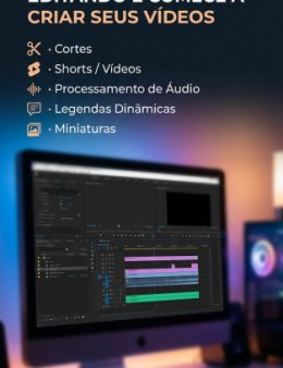 Eu vou editar seus Shorts/Reels/Tiktok