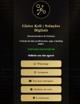 Eu vou desenvolver seu site ou landing page a partir de R$100,00