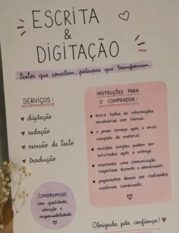 ESCRITA E TRADUÇÃO