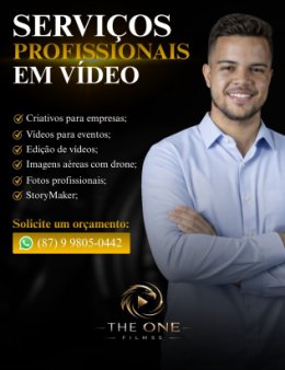 Eu vou editar seu vídeo profissionalmente!