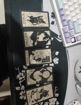 Eu vou fazer uma leitura de tarot para você
