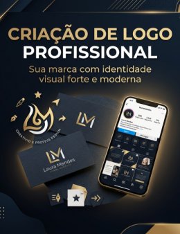 Eu vou criar sua logo personalizada