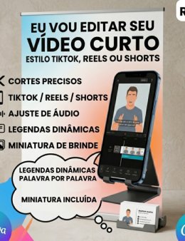 Eu vou editar seu vídeo curto