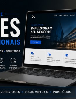 Eu vou cria um site profissional e responsivo