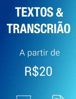 Eu vou transcrever áudio pra texto 1h de gravação por R$50