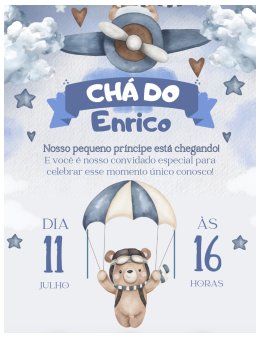 Eu vou fazer um convite interativo