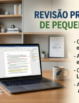 Eu vou revisar, corrigir e aprimorar o seu pequeno texto por R$ 20