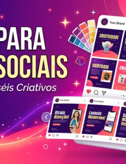 Eu vou criar artes criativas e profissionais