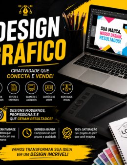Eu vou criar artes personalizadas para redes