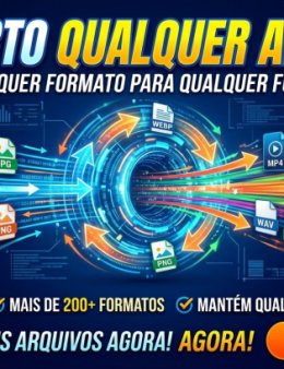 Eu vou Converter todos seus arquivos