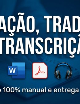 Eu vou digitar, revisar ou formatar