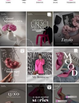 Eu vou Criar um pacote com 10 Posts profissionais para o seu Feed