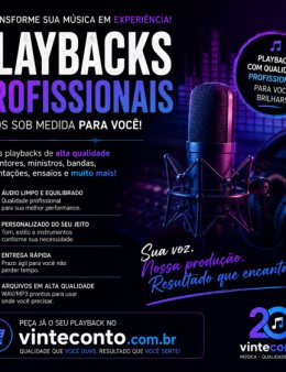 Eu vou fazer seu playback