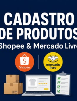 Eu vou cadastrar produtos na sua loja
