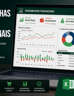 Eu vou criar planilhas profissionais no Excel