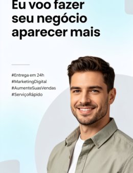 Eu vou seu negócio aparecer mais