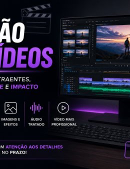 Eu vou EDITAR seu VÍDEO com muita QUALIDADE!