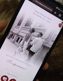 Eu vou fazer convite do seu casamento