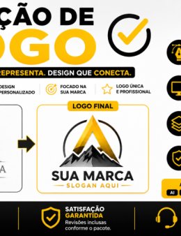 Eu vou criar sua logo profissional.