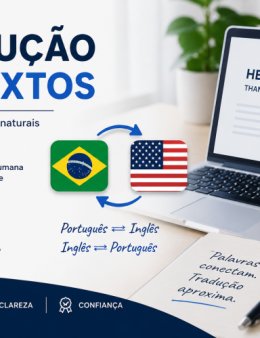 Eu vou traduzir textos e documentos
