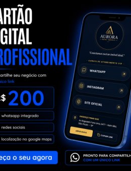 Eu vou criar um cartão de visita digital